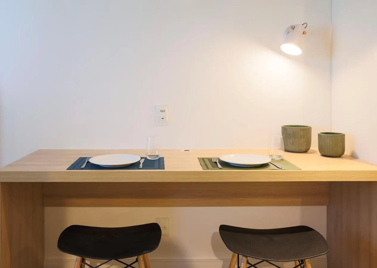 Apartment Studio Completo Consolacao - Metro Higienopolis-Mackenzie Sao Paulo Brazil