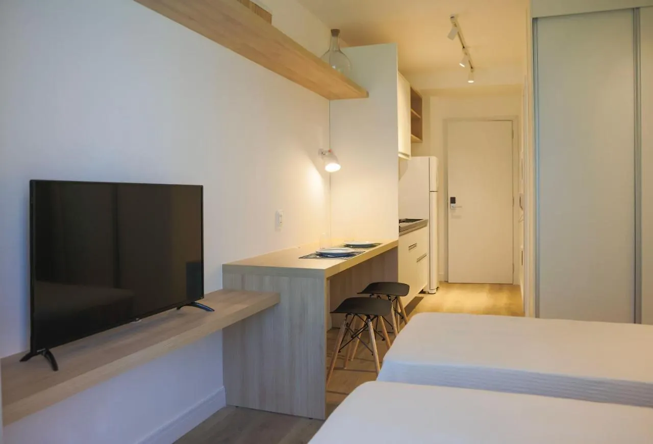 Studio Completo Consolacao - Metro Higienopolis-Mackenzie Sao Paulo Apartment